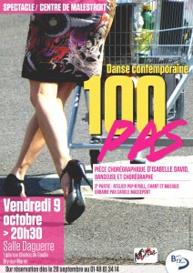 affiche 100 pas